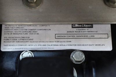 2020 Freightliner M Line Walk-In Van