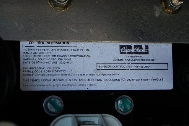 2020 Freightliner M Line Walk-in Van