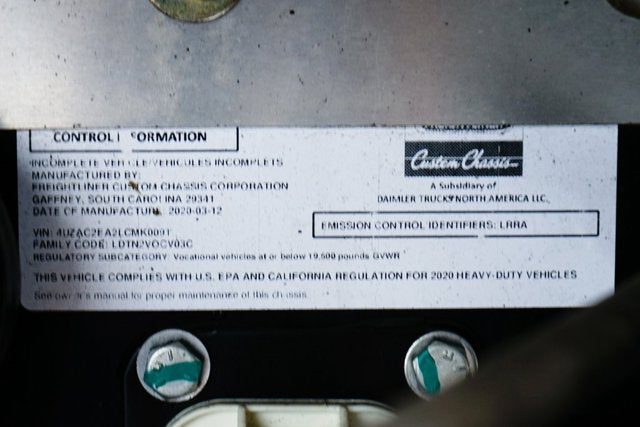 2020 Freightliner M-Line Walk-In Van