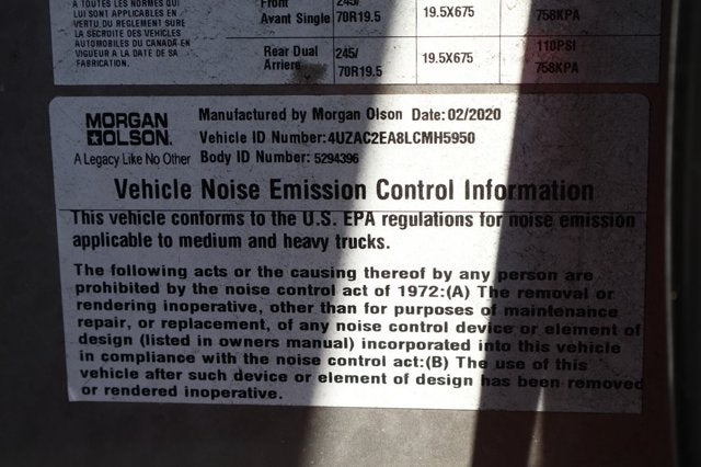 2020 Freightliner M Line Walk-In Van
