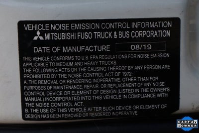 2020 Mitsubishi Fuso FEC72S