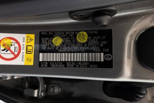 2019 Lexus ES 350 F Sport