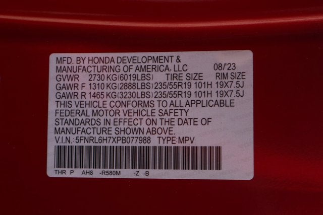 2023 Honda Odyssey Sport