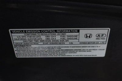 2019 Honda Ridgeline RTL-T