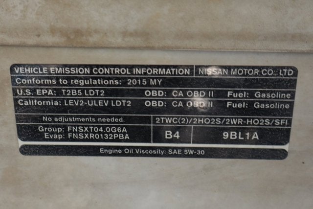 2015 Nissan Xterra X