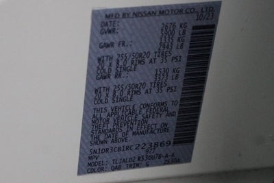 2024 Nissan Pathfinder SL