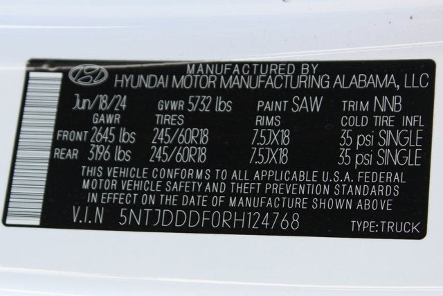 2024 Hyundai Santa Cruz XRT