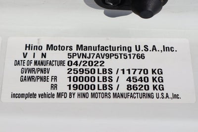 2023 Hino Hino L6