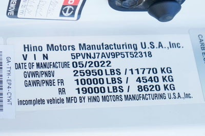 2023 Hino L6 Base