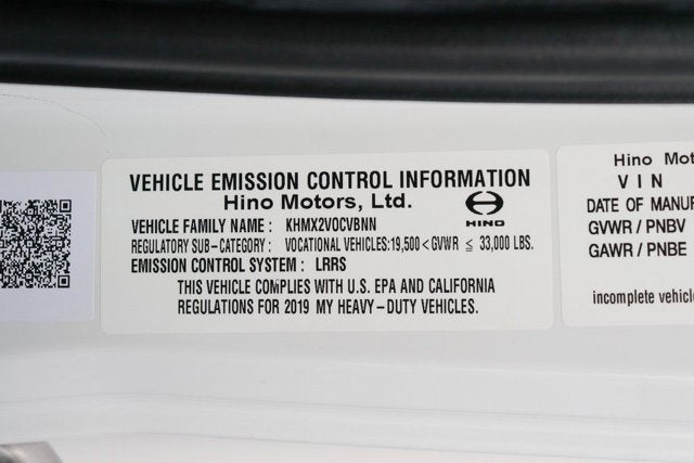 2019 Hino 258/268 Base