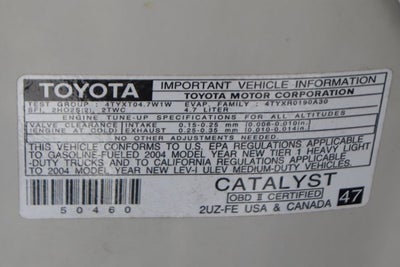 2004 Toyota Tundra Limited