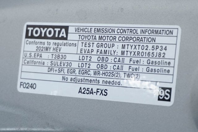 2021 Toyota Highlander Hybrid LE