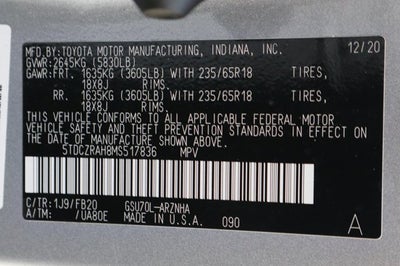 2021 Toyota Highlander L