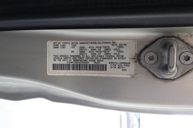 2001 Toyota Tacoma Base