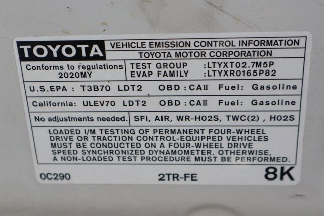 2020 Toyota Tacoma SR5