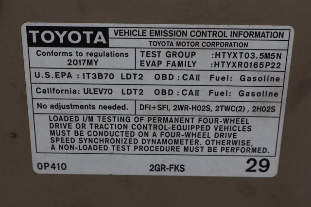 2017 Toyota Tacoma TRD Sport