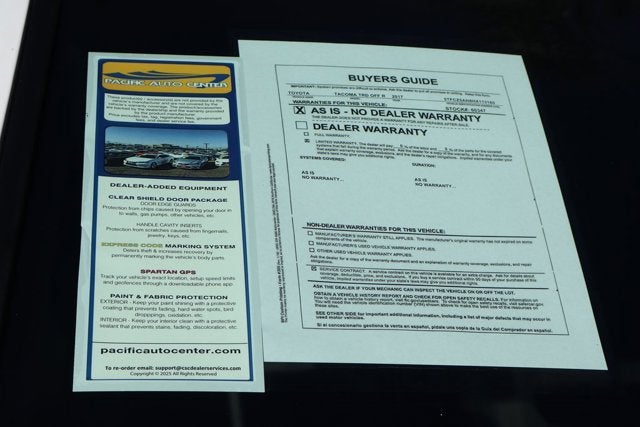 2017 Toyota Tacoma TRD Off-Road