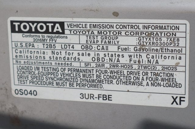 2016 Toyota Tundra SR5