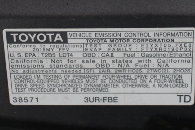 2015 Toyota Tundra SR5