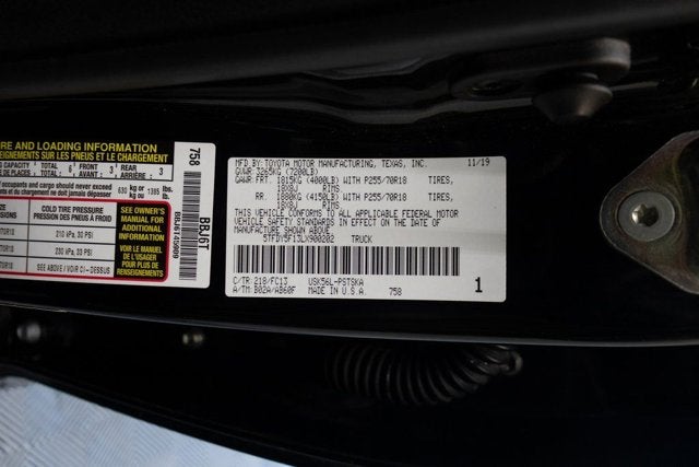 2020 Toyota Tundra 4WD SR5