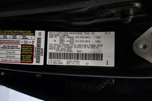 2019 Toyota Tundra 4WD SR5