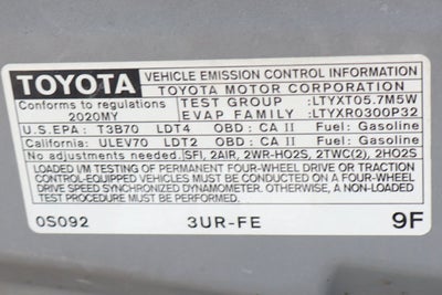 2020 Toyota Tundra SR5