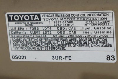2017 Toyota Tundra SR5