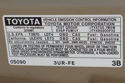 2018 Toyota Tundra Limited