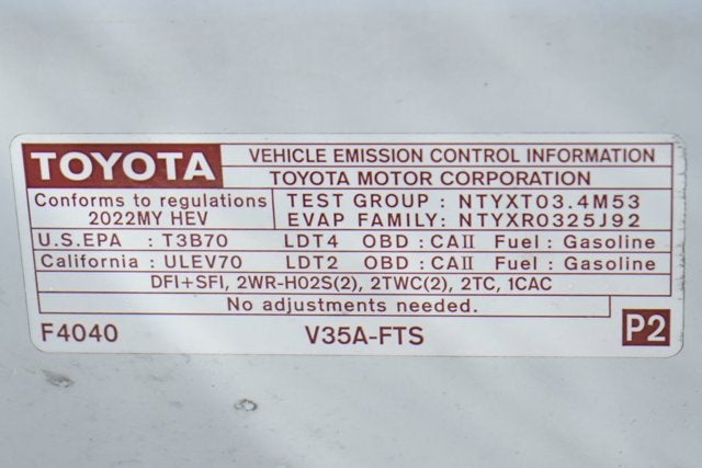 2022 Toyota Tundra Hybrid Limited
