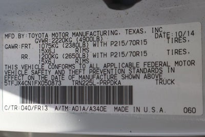 2015 Toyota Tacoma Base
