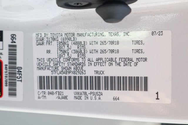 2023 Toyota Tundra SR5