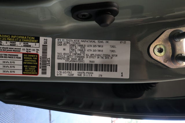 2025 Toyota Tundra 4WD SR5