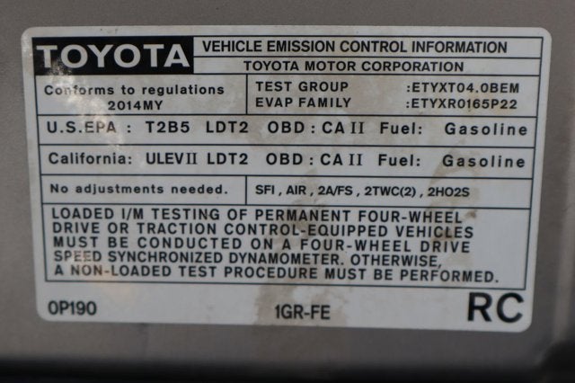 2014 Toyota Tacoma Base