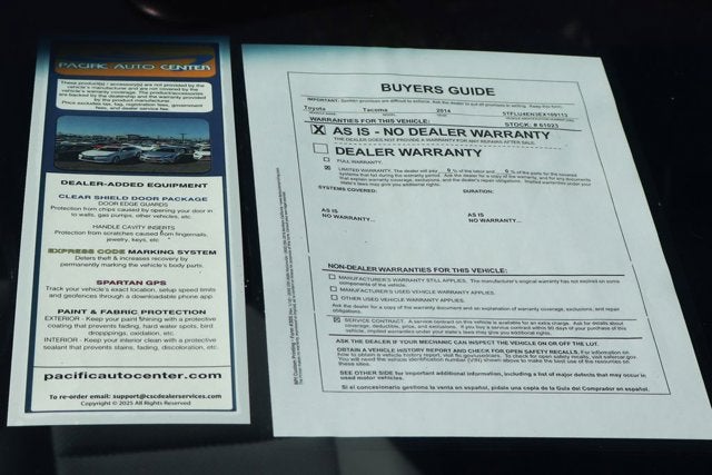 2014 Toyota Tacoma Base