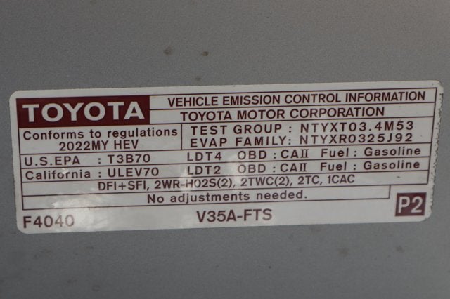 2022 Toyota Tundra Hybrid 1794 Edition