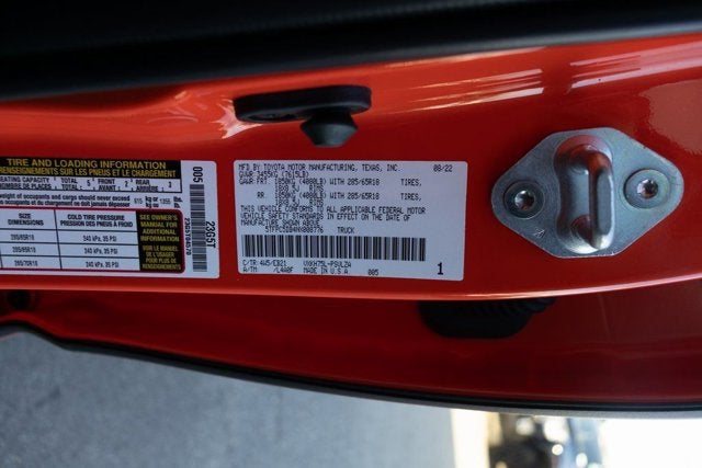 2022 Toyota Tundra 4WD TRD Pro