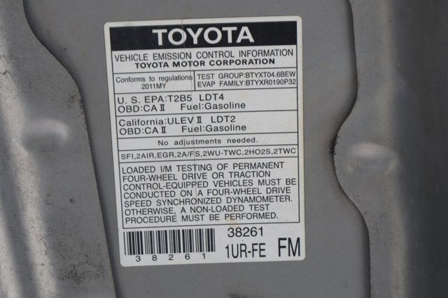 2011 Toyota Tundra Grade