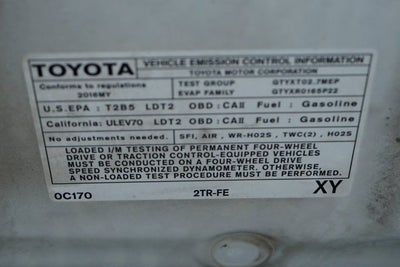 2016 Toyota Tacoma SR