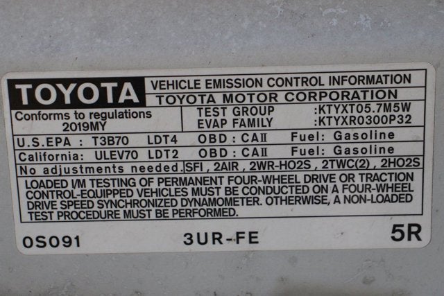 2019 Toyota Tundra SR5