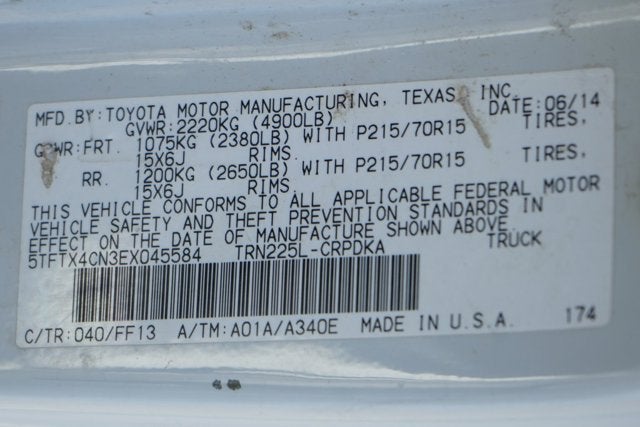 2014 Toyota Tacoma Base