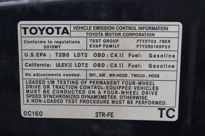 2015 Toyota Tacoma Base