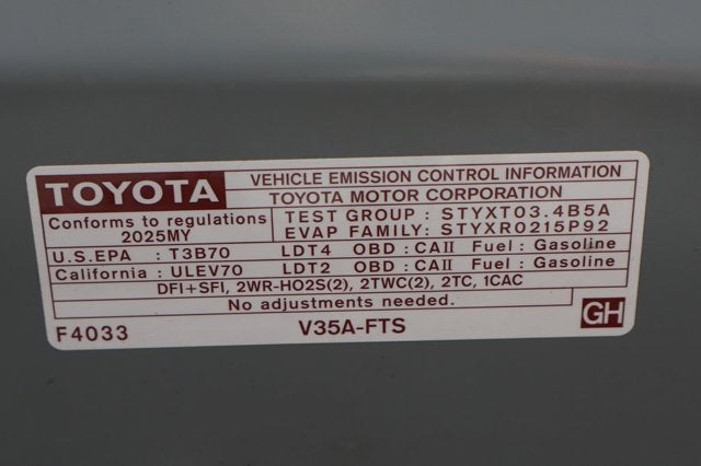 2025 Toyota Tundra Limited