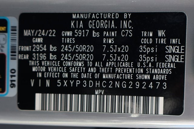 2022 Kia Telluride EX