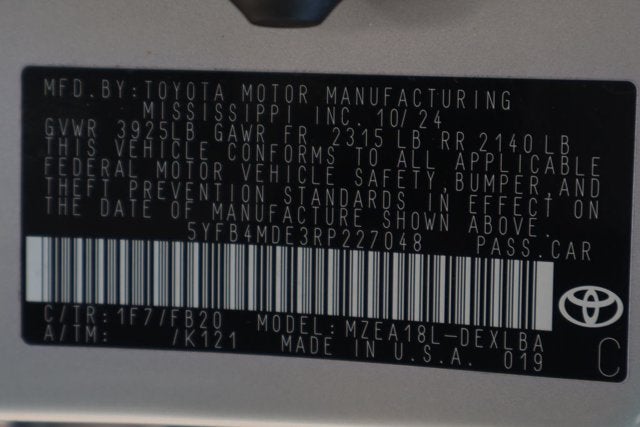 2024 Toyota Corolla LE