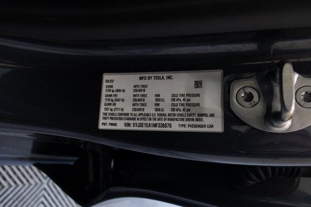 2022 Tesla Model 3 Base