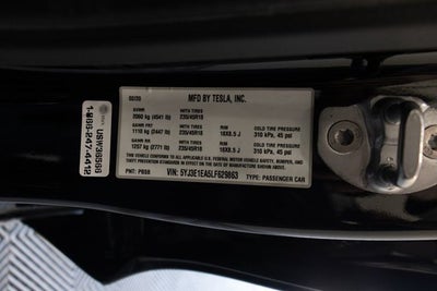 2020 Tesla Model 3 Standard Range Plus