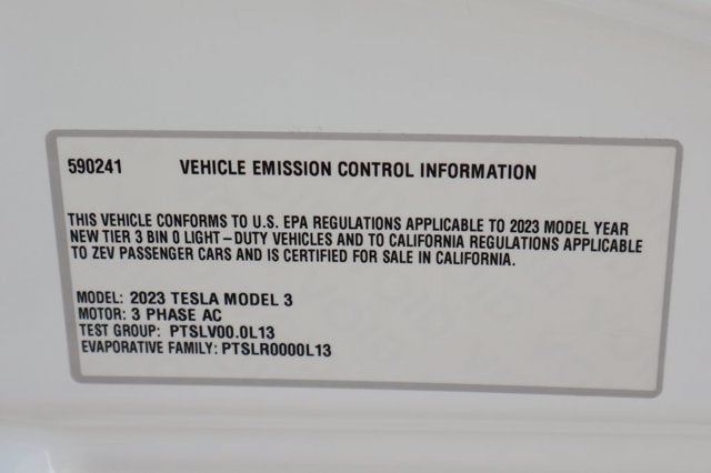 2023 Tesla Model 3 Base