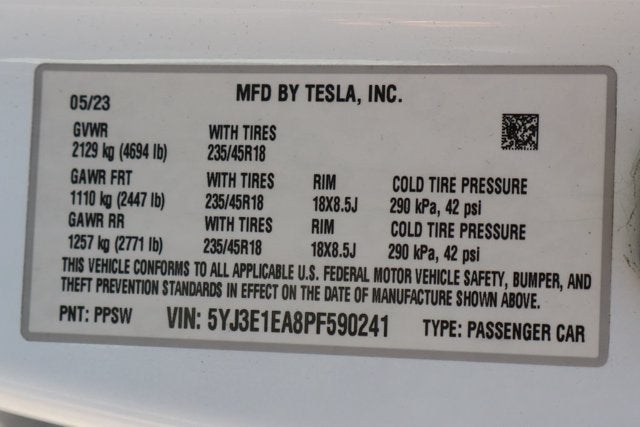 2023 Tesla Model 3 Base