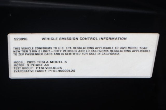 2023 Tesla Model S Standard Range