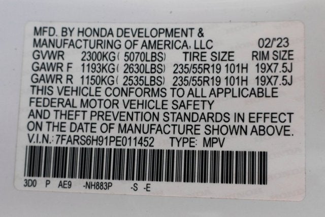 2023 Honda CR-V Hybrid Sport Touring